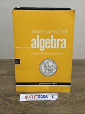 Elementi algebra vol - elementi, a