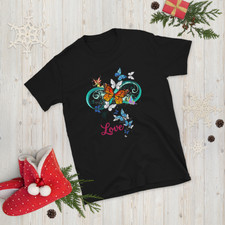 T-shirt colorata Butterfly