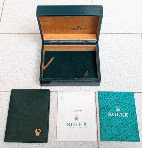 Scatola box originale - , rolex