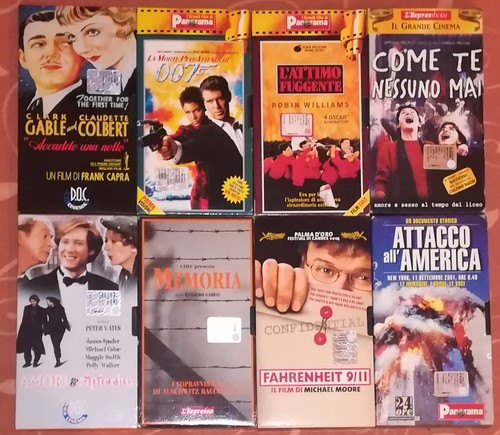 Lotto vhs videocassette film - vhs,