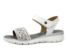 Sandali Donna Bassi Bianchi