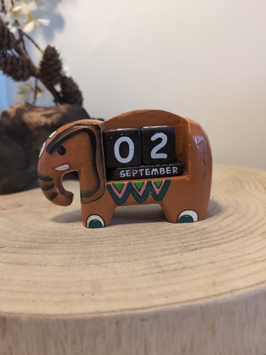 Calendario perpetuo elefante