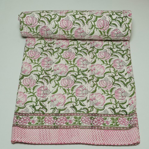 Trapuntino kantha rosa - trapuntino,