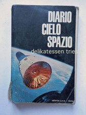 DIARIO SCOLASTICO 1967 1968 CIELO SPAZIO vintage