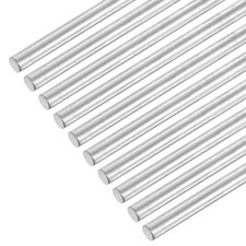 16 pz aste tonde in acciaio