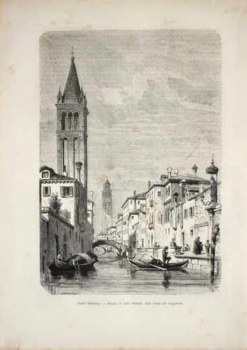 Venezia canale rezzonico - canale,