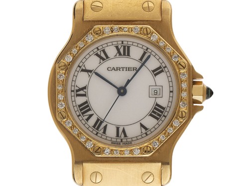 Cartier santos octagon ronde - santos,