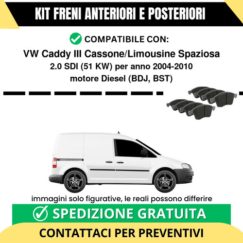 Pastiglie freno ant - pastiglie,