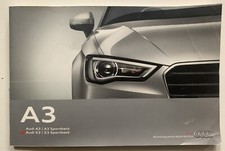 BROCHURE DEPLIANT A3 AUDI S3 SPORTBACK VOLKSWAGEN 2014
