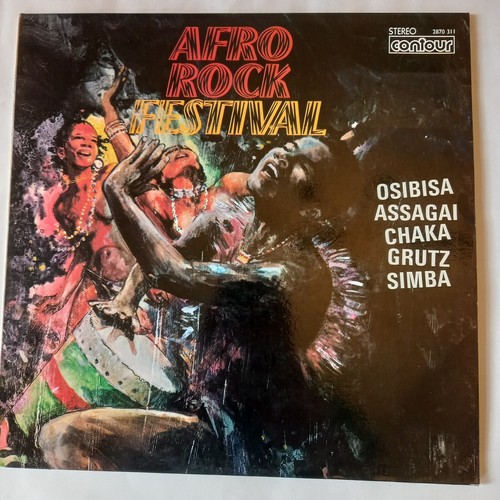 Vinyl afro rock festival - afro,