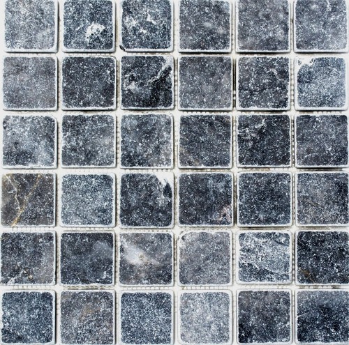 Quarzite mosaico nero - quarzite,