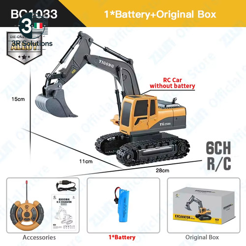 Zwn 5ch escavatore - 2.4g,