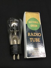 NATIONAL UNION NX 80 (280) Globo Radio RADDRIZZATORE Tubo Aspirazione TESTATO 11.9282