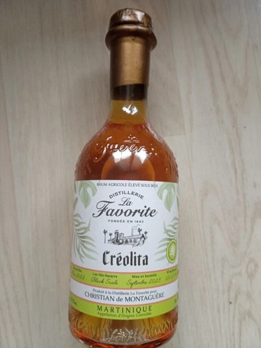 Rhum favorite créolita - rhum, la