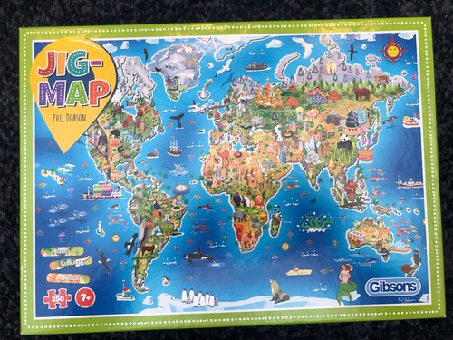 Puzzle jig map phil - phil, dobson