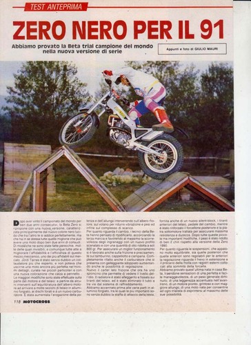 Advertising test moto beta - test,
