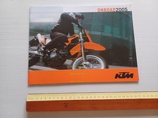KTM catalogo produzione modelli strada 2005 depliant italiano originale