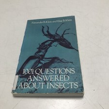 One Thousand One Questions Answered About Insects Ex-library Paperback 1961