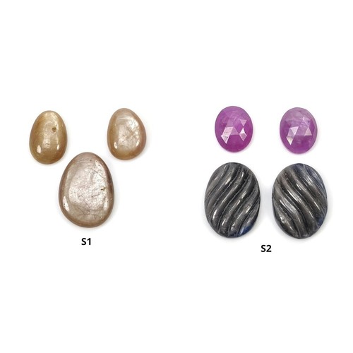 Set ovale irregolare con