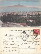 SORRENTO - NAPOLI - PANORAMA DA S. ANTONIO - VIAGG. -27639-