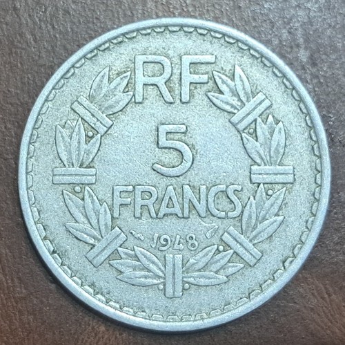 Moneta franchi francesi - da, 5