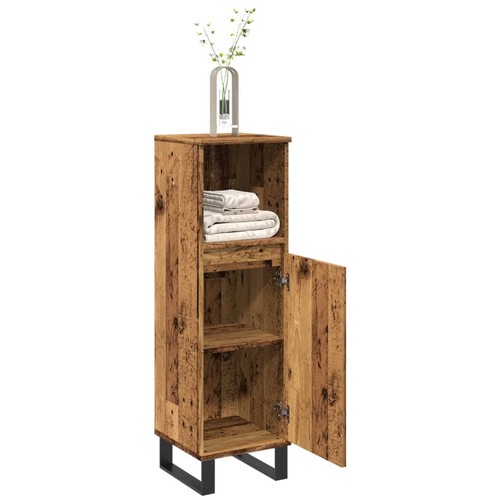 Armadietto bagno legno - armadietto,
