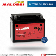 BATTERIA GEL ATTIVATA MALOSSI