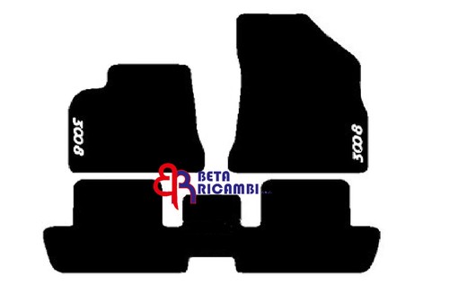 Tappetini auto moquette con - tappetini,