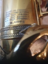SELMER MARK VI  '56 !!! TENOR SAXOPHONE sn 68886 on the neck!