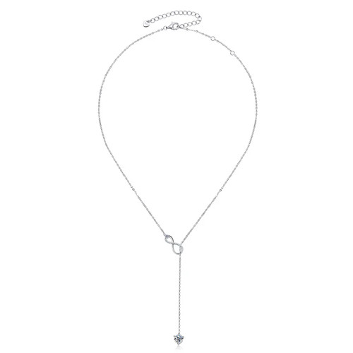 Collana infinity argento 925 - collana,