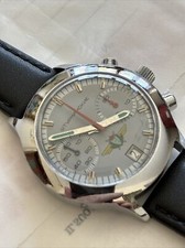 Cronografo Militare Russo Wtypmahckne Cassa Acciaio 38mm Mov. base Valjoux 7734