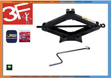 Cric Crick A Pantografo Sollevatore Manuale 2 Tonnellate Auto Ruote 2000Kg 2 Ton