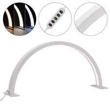 LAMPADA AD ARCO TUNNEL LED DA TAVOLO BIANCO PROFESSIONALE ESTETISTA SENZA OMBRE