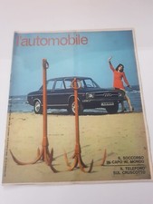 RIVISTA L'AUTOMOBILE IN COPERTINA AUDI - APRILE 1970
