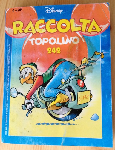 Raccolta topolino 242 - topolino, n.°