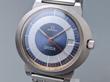 Orologio uomo automatico OMEGA DYNAMIC primo modello quadrante blu anni 60...