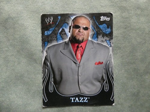 Wwe topps carte italia tazz - wwe,