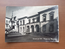 Grosio - Piazza con municipio  vg. 1958
