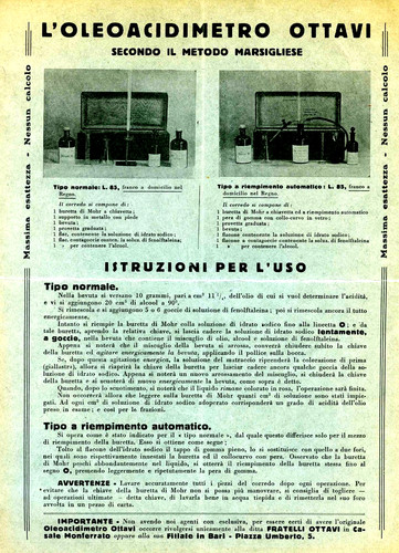Oleoacidimetrico ottavi - ottavi,