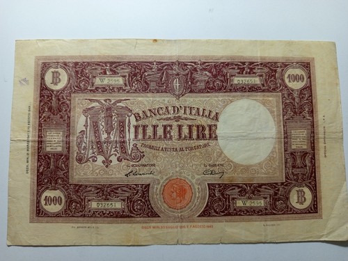 1000 lire 1947 barbetti - 1000, 21/03/1947