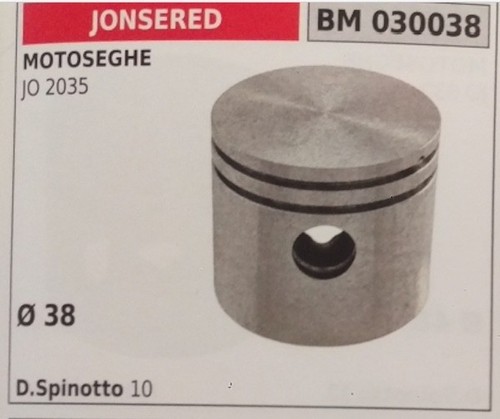 Pistone completo segmenti e - pistone,