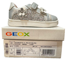 GEOX DJ Rock Pea Sandal Silver
