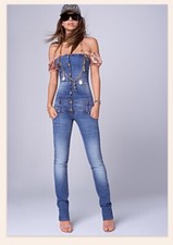 Tuta Jeans Denny Rose Tg L Mai