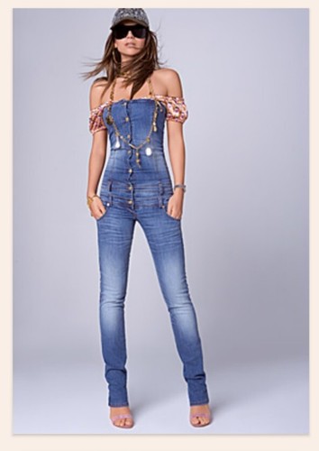 Tuta jeans denny rose - denny, l