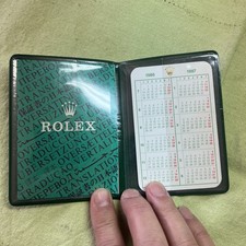 Vintage Rolex wallet /paper