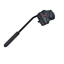 Testina treppiede Manfrotto 701HDV con testa fluida professionale e piastra di montaggio mancano due manopole