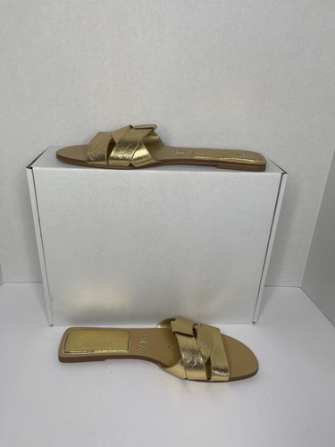 Sandali piatti zara pelle - piatti,