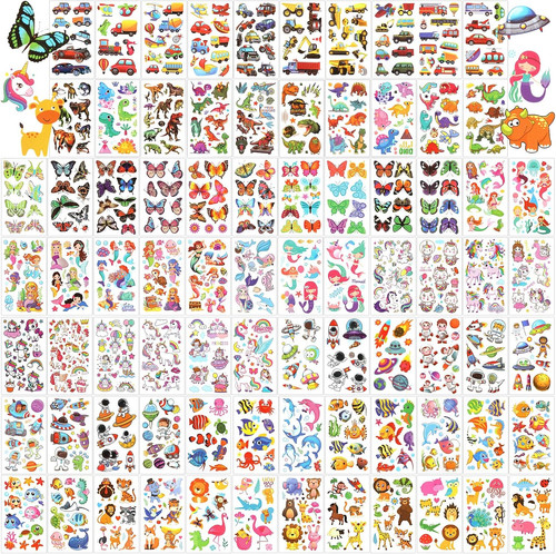 Tatuaggi per bambini fogli - 80,