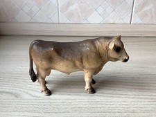 ANIMALI FATTORIA SCHLEICH MUCCA TORO BRAUNVEIH BRUNA MASCHIO 2001