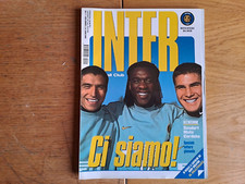 Inter Football Club annata completa 2000 con cartoline,gadget e tre blisterati
